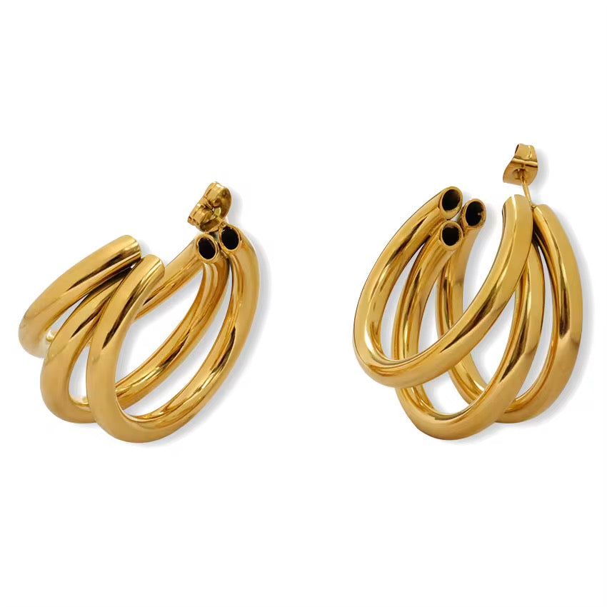 Alika Halo Tripple Hoop