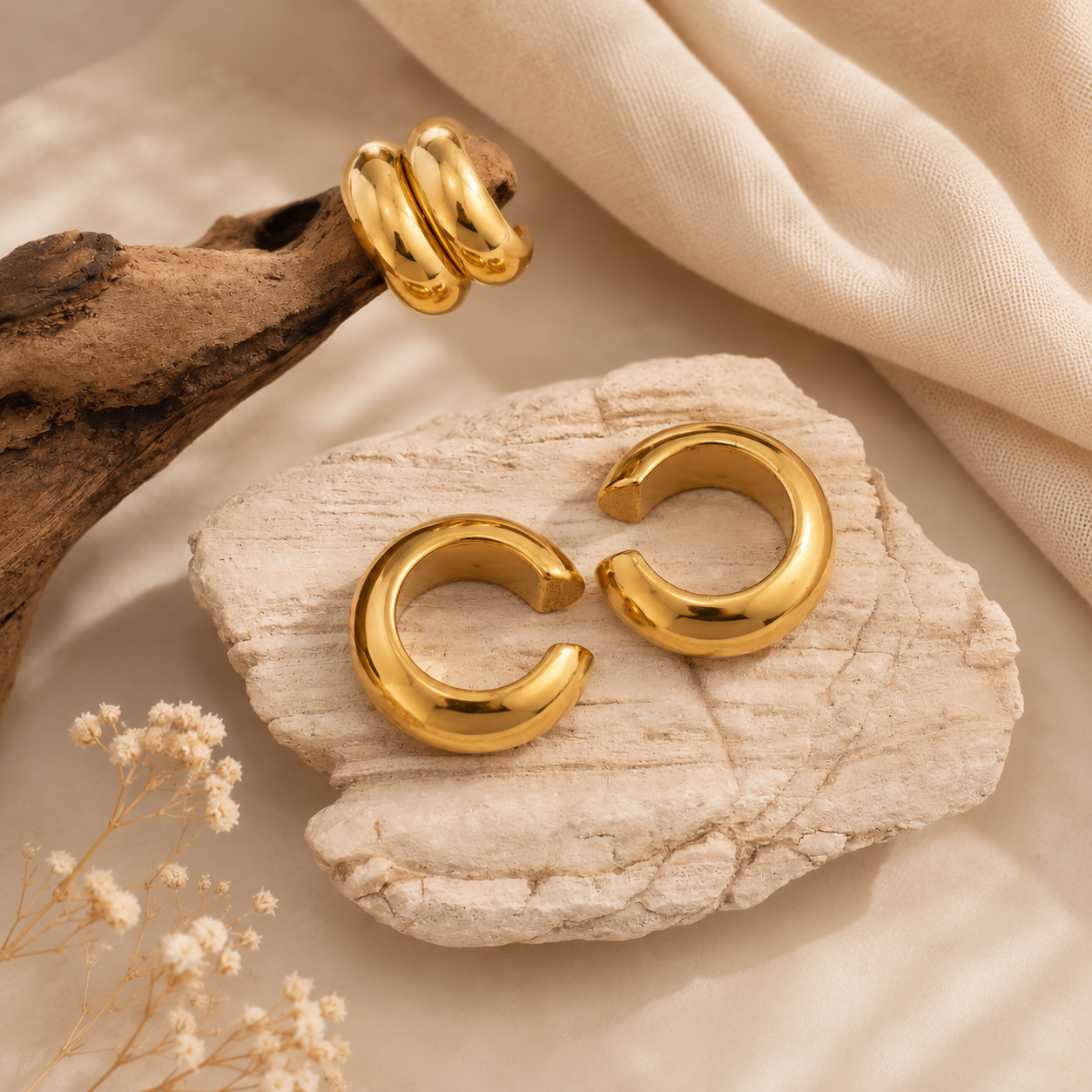 Alika Luna Ear Cuffs